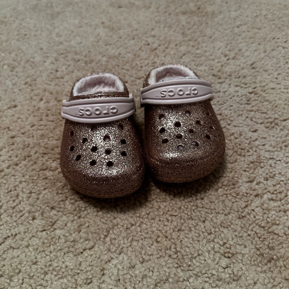 Crocs Kids' Glitter Clogs